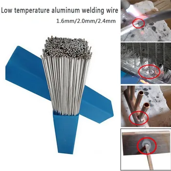 

10pcs 1.6/2/2.4mm Low Temperature Welding Wire Aluminum Welding Electrode Flux Core Aluminum Electrode (no Flux) Multi-tools
