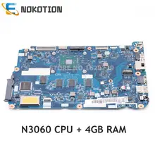 NOKOTION 5B20L46211 материнская плата для ноутбука LENOVO IDEAPAD 110-15IBR CG520 NM-A801 SR2KN N3060 4G системная плата работает хорошо