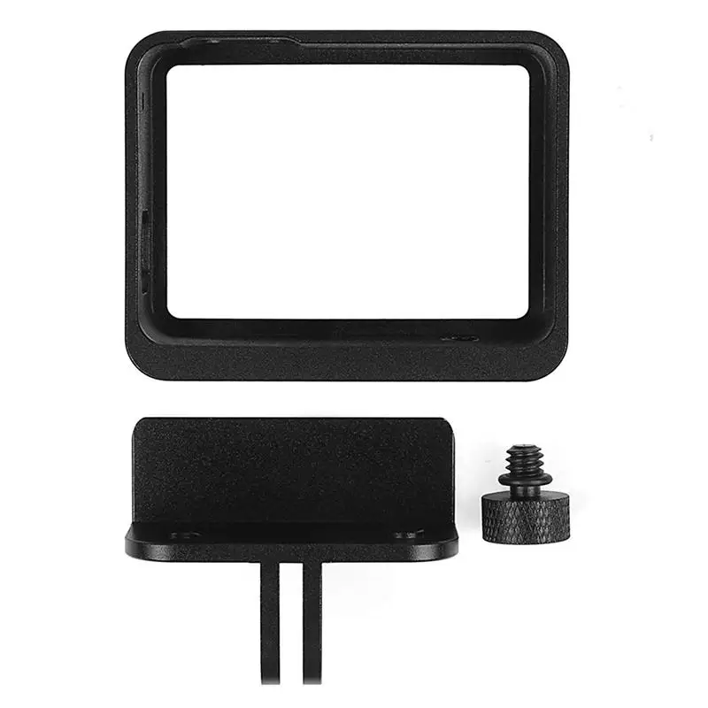 Набор аксессуаров для SHOOT Case для GoPro Hero 5 защитная рамка корпуса, 2 шт закаленное стекло ЖК-экран Защитная пленка, крышка объектива для Go