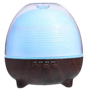 

Hot!! 600Ml Incense Holder Air Humidifier Aroma Aromatherapy Ultrasonic 8 Color Changing Essential Oil Diffuser