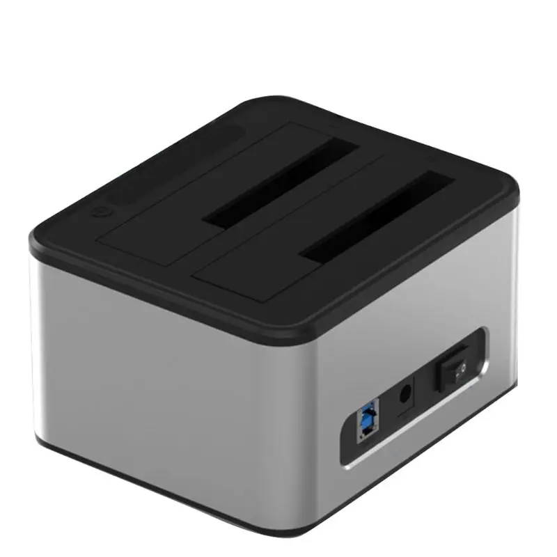 USB 3,0 на SATA внешний жесткий диск Док-станция для 2,5/3,5 Поддержка 2x6 ТБ E65A