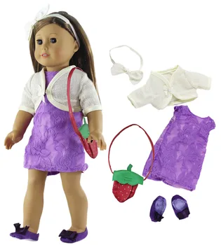 

1 Set Doll Clothes Outfit for 18 inch American Doll Many Style for Choice