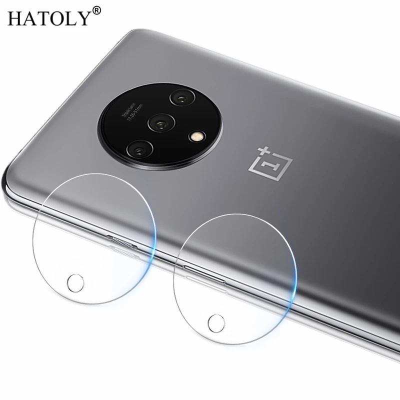 2 шт./лот прозрачное закаленное стекло для объектива Oneplus 7T полное склеенное