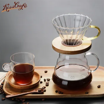 

Coffee Drip Filter Cup Barista Portable Resin Manual Coffee Maker Filter Bowls V60 Funnel Dripper Espresso Coffee Accessories