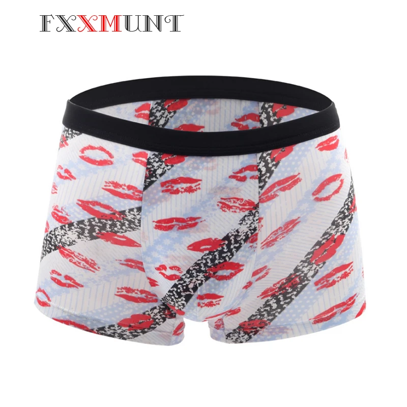 

Ethika Cotton Boxers Homme Boxer Shorts for Men Calecon Boxer Pouch Underwear Boxer LIPS Underwear Underpants Trunks