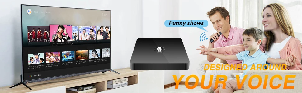 ТВ-бокс android Google Play Smart tv Box A95X Pro 2G 16G Android 7,1 Голосовое управление 2,4G WiFi PK H96MAX X96 4K HD 3D android Box