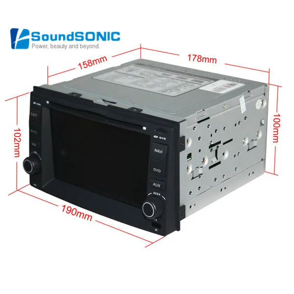 S160 для Kia Rondo Android 4.4.4 Авторадио Стерео Радио DVD GPS навигация СБ Navi мультимедиа