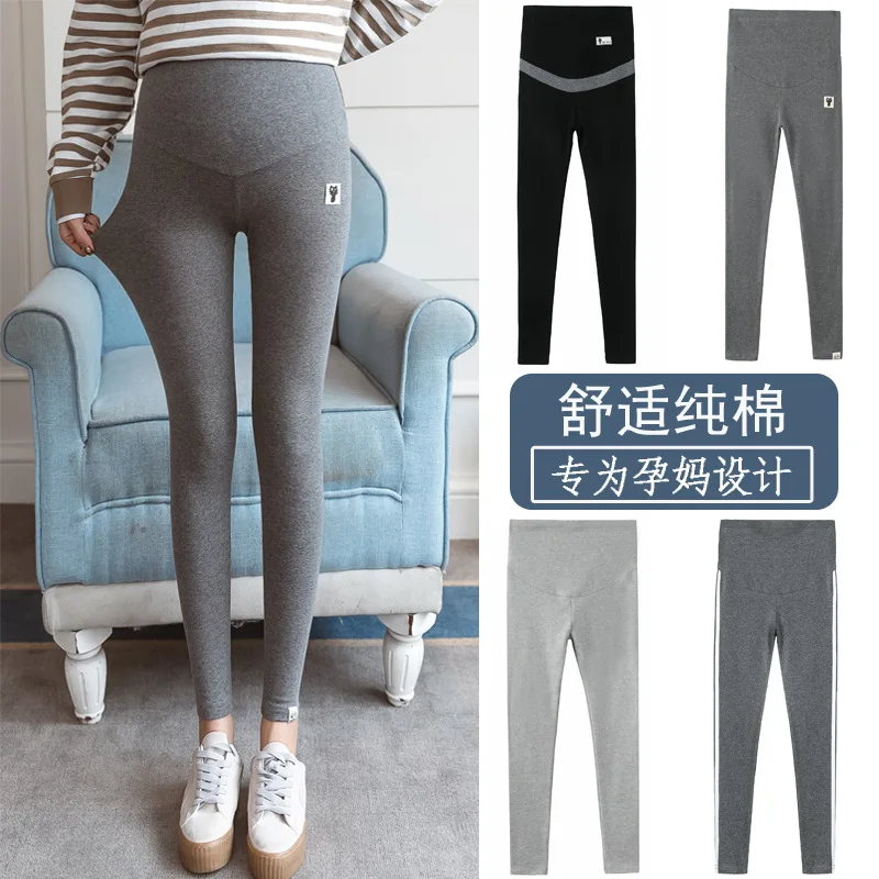

Leggings for Pregnant Woman Autumn Outer Wear Trousers Pants Spring And Autumn Large Size Outer Wear Maternity Clothes Fall And