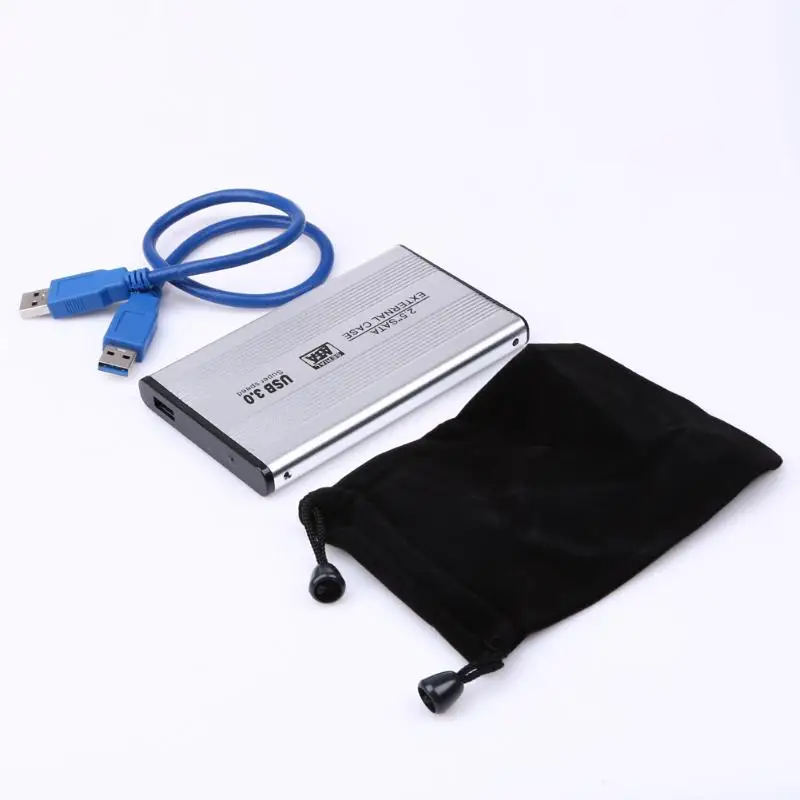 

SATA to USB Hard Disk Drive Box High Speed 2.5" USB 3.0 External Hard Drive HDD Enclosure Case Aluminum Caddy HDD Box Dropship