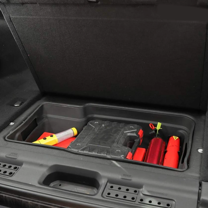 Car Trunk Storage Box Organized for Jeep Wrangler JL, Cargo Storage Box Car Accessories