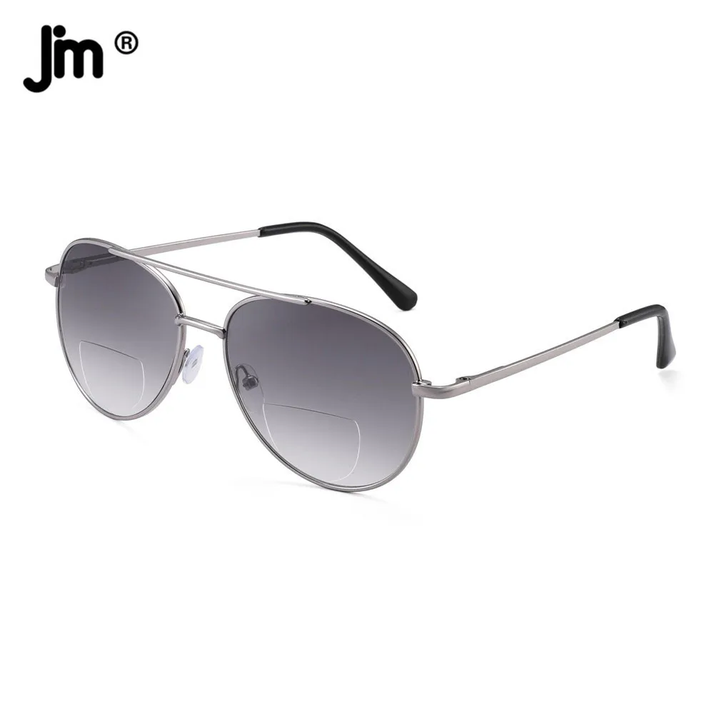 JM Vintage Bifocal Reading Sun Glasses Reader Spring Hinge Men Women