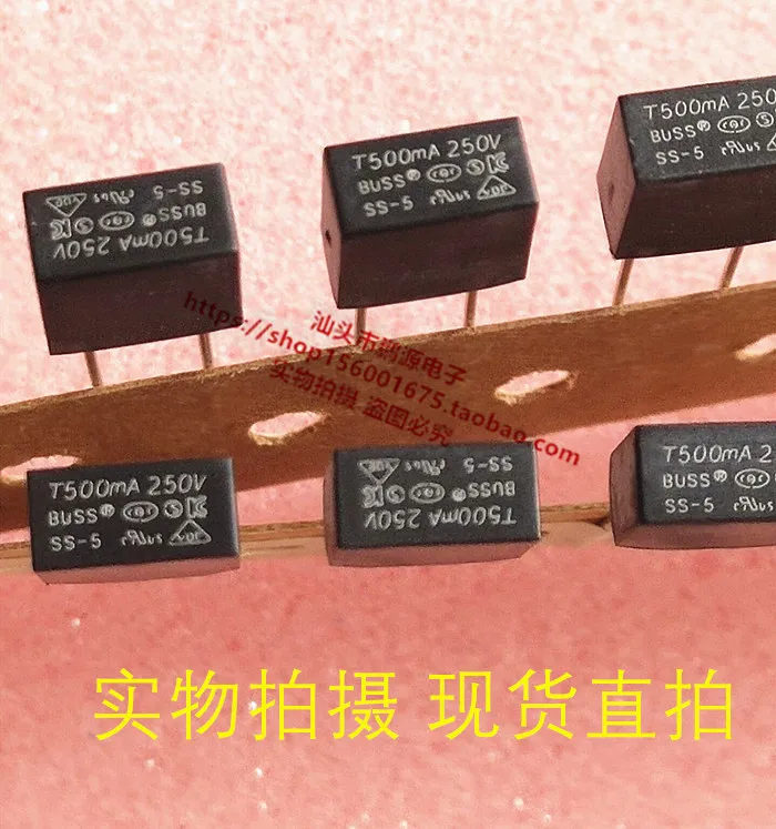 Квадратный предохранитель T500MA 250 В T500ma, плавкий предохранитель с жидкостным кристаллом 0,5 А, медленный выдув, 50 шт.-1 лот Квадратный предохранитель T500MA 250 В T500ma, плавкий предохранитель с жидкостным кристаллом 0,5 А, медленный выдув, 50 шт.-1 лот