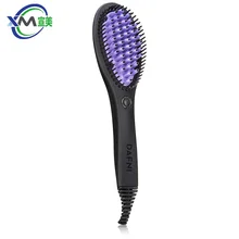 Керамический утюжок для волос, щетка для волос, женский Электрический Выпрямитель для волос, гребень, бигуди, инструмент для укладки, прямой пар для женщин