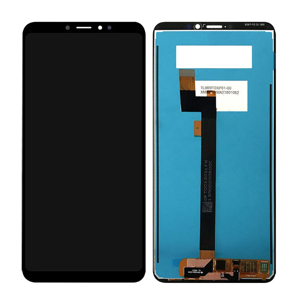 Для Xiao mi Max 3 mi Max 3 ЖК-дисплей сенсорный экран дигитайзер стекло в сборе+ рамка для Xiaomi mi Max3 ЖК-дисплей