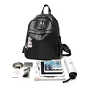 Women's Backpack Lady Simple Elegant Black Genuine Leather Knapsack Colleague Student Girls Schoolbag Travel Packsack 3
