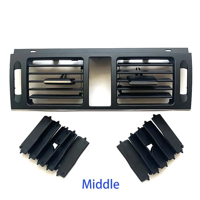 KSTE Climatiseur arri/ère Vent de Sortie Cadre Couverture de Finition Compatible with Mercedes Benz Classe C W204 2008-2013