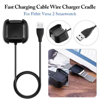 

Replaceable USB Charger For Fitbit Versa 2 Charger Smart Bracelet USB Charging Cable For Fitbit Versa 2 Wristband Dock Adapter