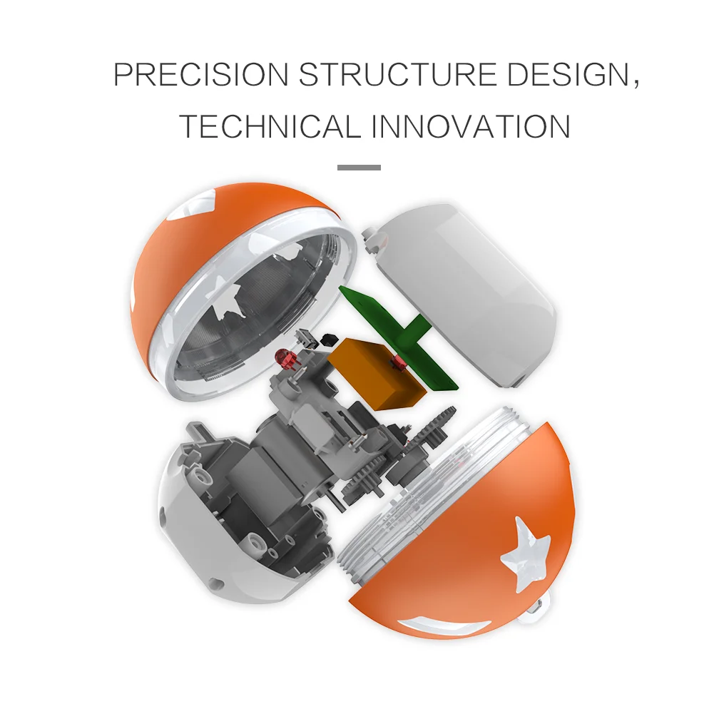 OLN электрическая игрушка для кошек, автоматическая игрушка для кошек, Интерактивная игрушка для кошек, умный вращающийся шар для кошек, цветной светодиодный светильник
