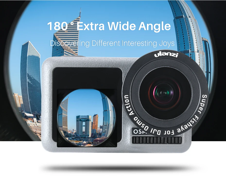 Для DJI Osmo Action Рыбий глаз объектив 15x макро объектив Рыбий глаз объектив для Dji Osmo Экшн камера объектив Рыбий глаз объектив аксессуары