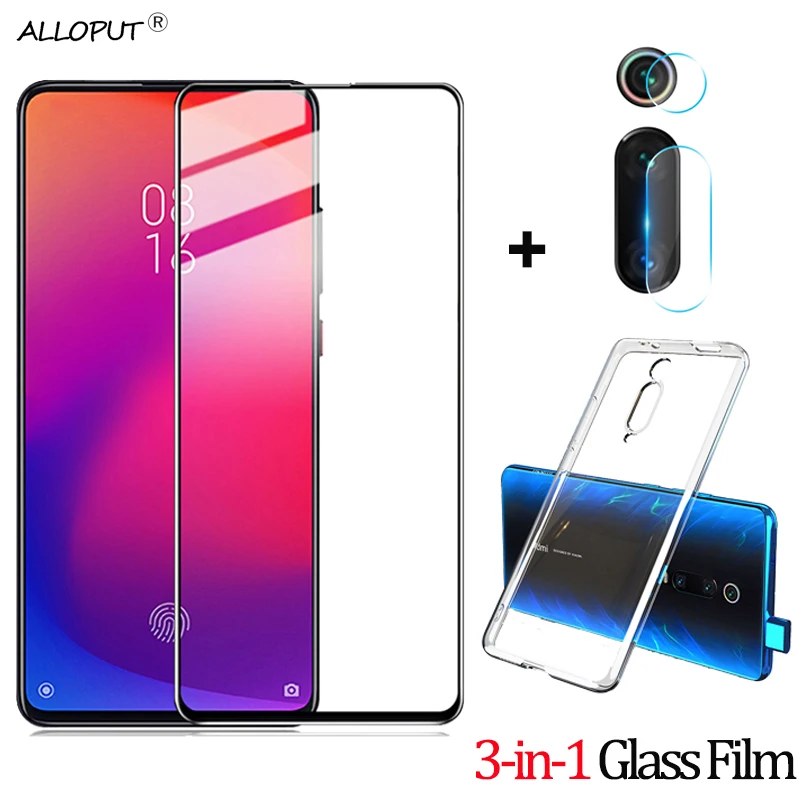 

3-in-1 Tempered Glass Mi9 se Mi9t Xiaomi Mi 9 SE 9T Camera Protective Glass Film Xiaomi Mi 9T 9SE Screen Protecror mi9 se Glass
