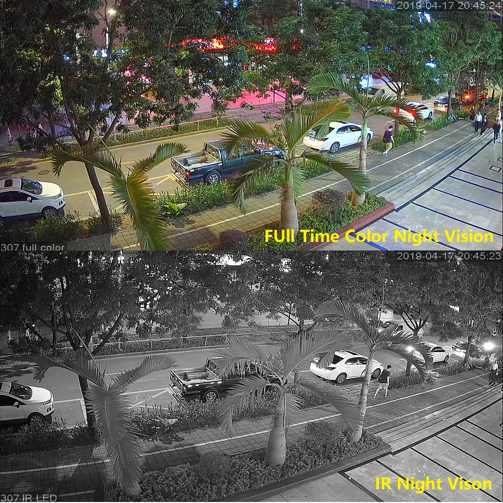 Top Movols Video Surveillance Camera Kit 2MP CCTV AHD Colorful&IR Night Vision Outdoor Waterproof 8CH DVR Security Camera System 1