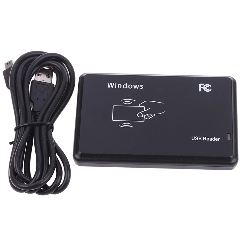 RFID считыватель USB порт EM4100 TK4100 125 кГц ID бесконтактная чувствительность Смарт-карта поддержка оконная система/Linux