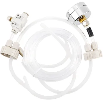 

Aquarium DIY CO2 Generator System Kit with Pressure Air Flow Regulator CO2 Water Plant Aquarium Regulator Valve Diffuser