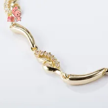 Новые продукты-стиль спираль микро циркониевый браслет на ногу алиэкспресс Лидер продаж Европа и Америка Горячая Распродажа