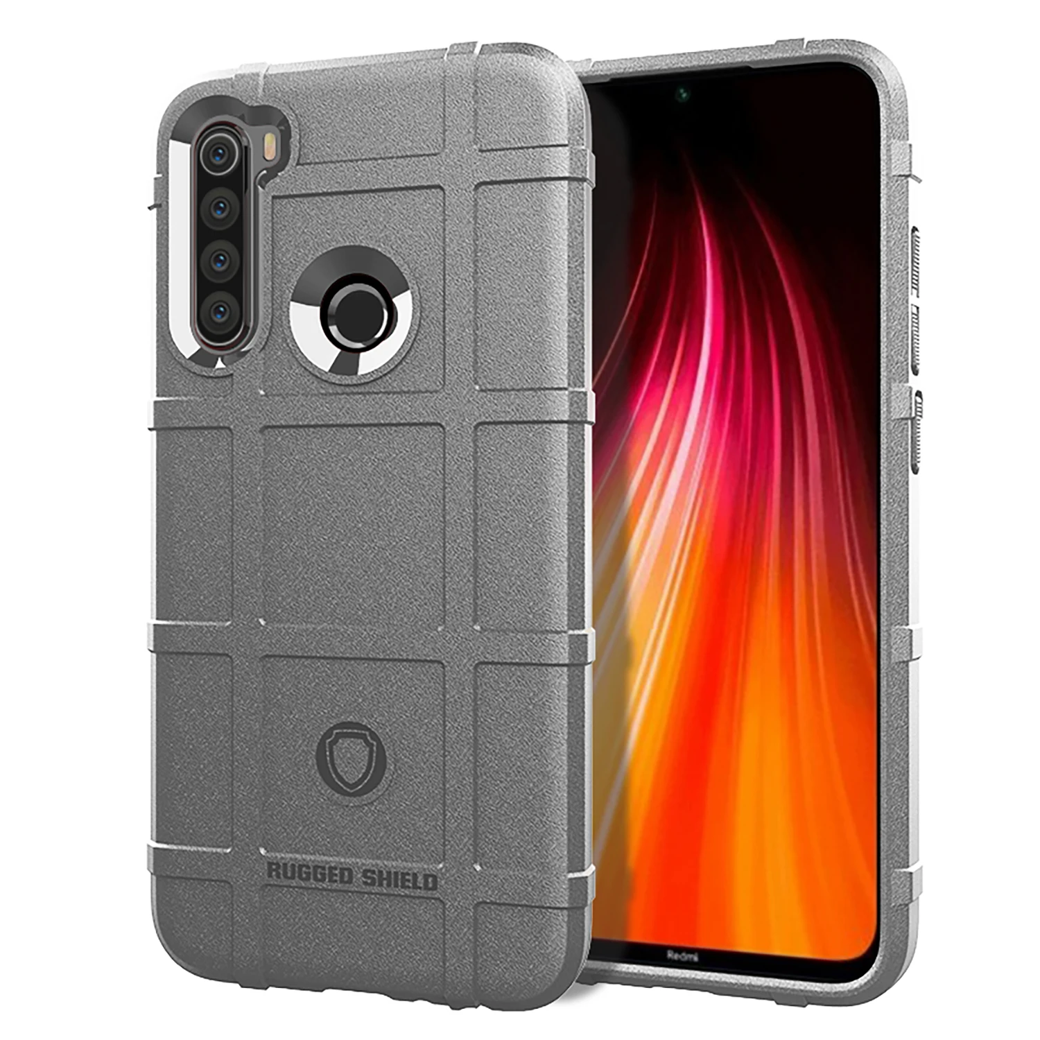 Противоударный чехол для Xiaomi Redmi Note 8 с защитой от царапин, углеродное волокно, чехол для телефона Redmi Note8
