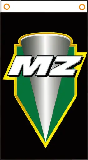 Флаг для мотоцикла баннер Mz флаг 3x5 футов полиэстер | Дом и сад