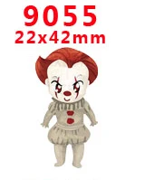 30 шт мультяшный персонаж плоское украшение из смолы PR 9001 - Цвет: 9055
