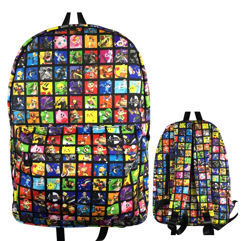 EE Кошмар перед Рождеством Джек Рюкзак подростков Bookbags школьные сумки ноутбук дорожная Сумка Через Плечо Рюкзак - Цвет: EE