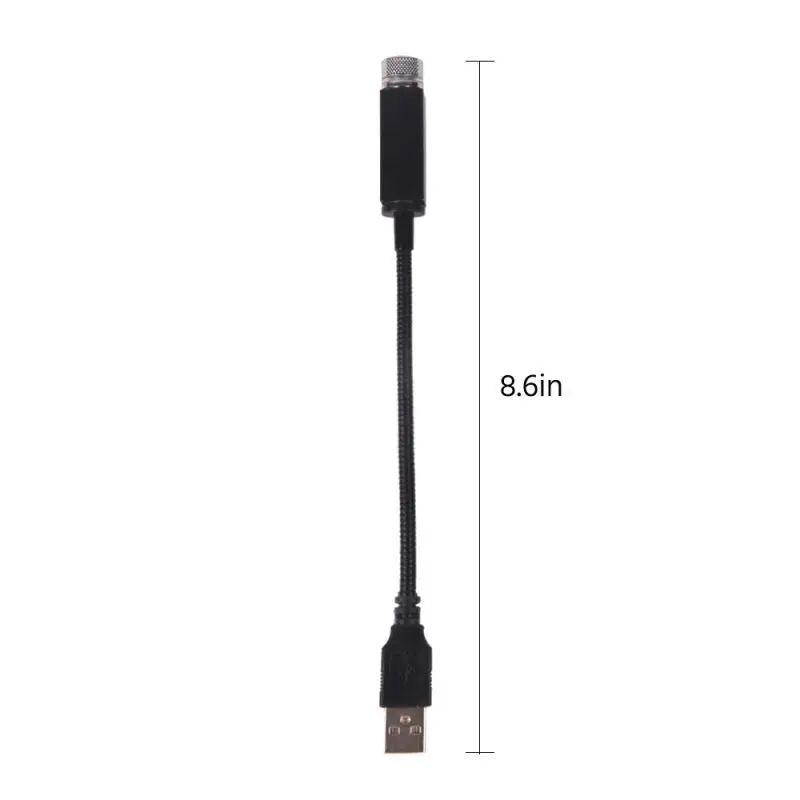  1PCS Car Roof Lamp Romantic USB Night Light Atmosphere Lamp Home Ceiling Five Colors Decorative Lig - 4000337212180