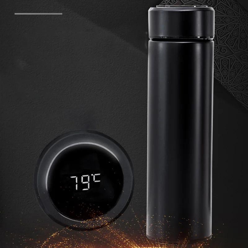Taza de agua al vacío Digital inteligente, pantalla táctil de temperatura, acero inoxidable 304, regalo de negocio creativo