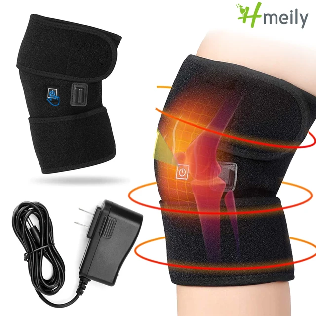 Heating Knee Braces For Arthritis Thermal Hot Compress Physiotherapy  Rehabilitation Massager Relieve Arthritis Pain Kneead Pads