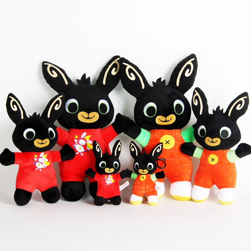 

35cm Cartoon Bing Bunny Rabbit Plush Toy, Fnaf Bing Friends Flop Sula Elephant Panda Bear Stuffed Animal Plush Doll For Girls