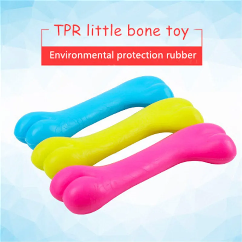 

Pet Product Rubber Dog Toy Bone Chew Teeth Pet Toy Dog Bite Resistant Molar Training Grinding Teeth