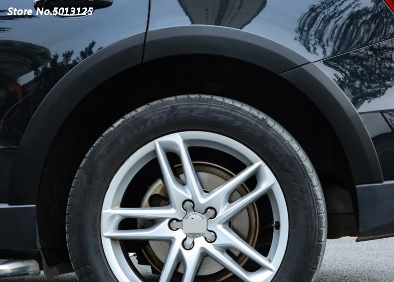 Для Audi Q5 q5 2010- автомобильное колесо для бровей отделка натирания бамперные полоски декоративные наклейки автомобильные аксессуары