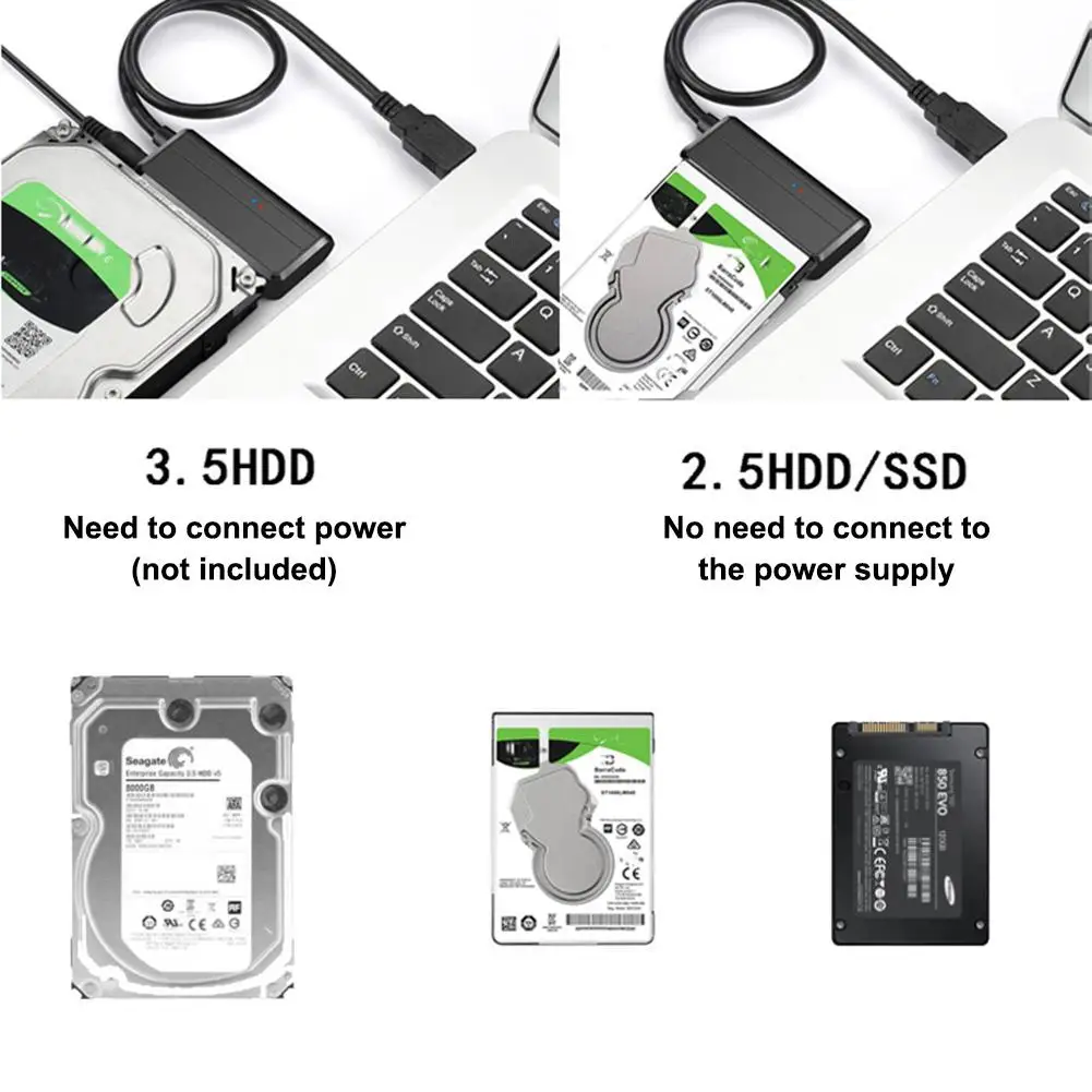 USB3 0 Easy Drive Cable USB3 0 to SATA adapter Cable 2 5 3 5 Inch 3