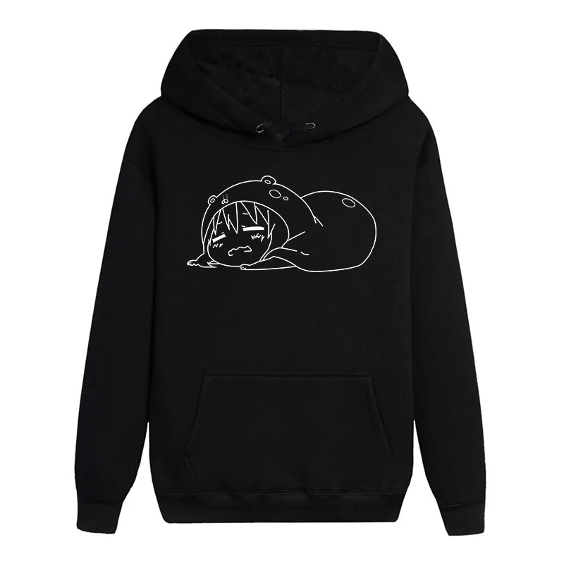 Модные тонкие худи из полиэстера Himouto унисекс! Umaru-chan осень весна Кепка унисекс воротник с капюшоном пальто - Цвет: 03