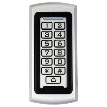 

Rfid Keypad Access Control 125Khz EM ID Proximity Entry Door Lock Access Control System Anti-vandal Waterproof Metal Case F1212D