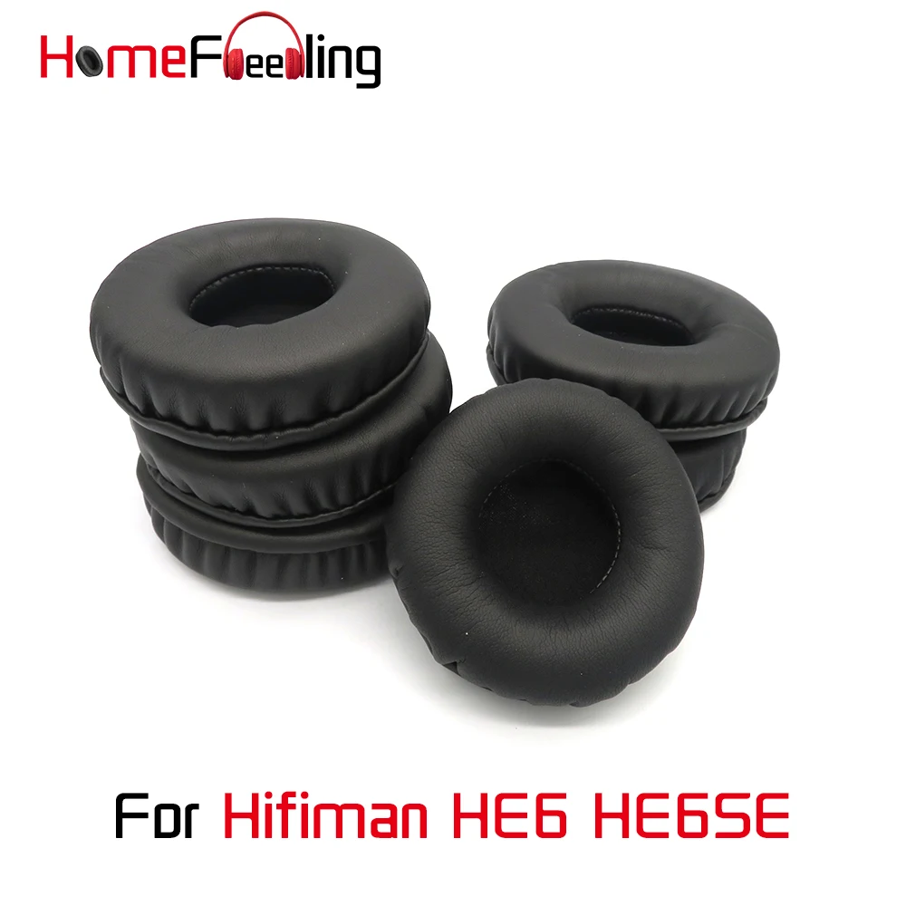 

Homefeeling Ear Pads For Hifiman HE6 HE6SE Earpads Round Universal Leahter Repalcement Parts Ear Cushions