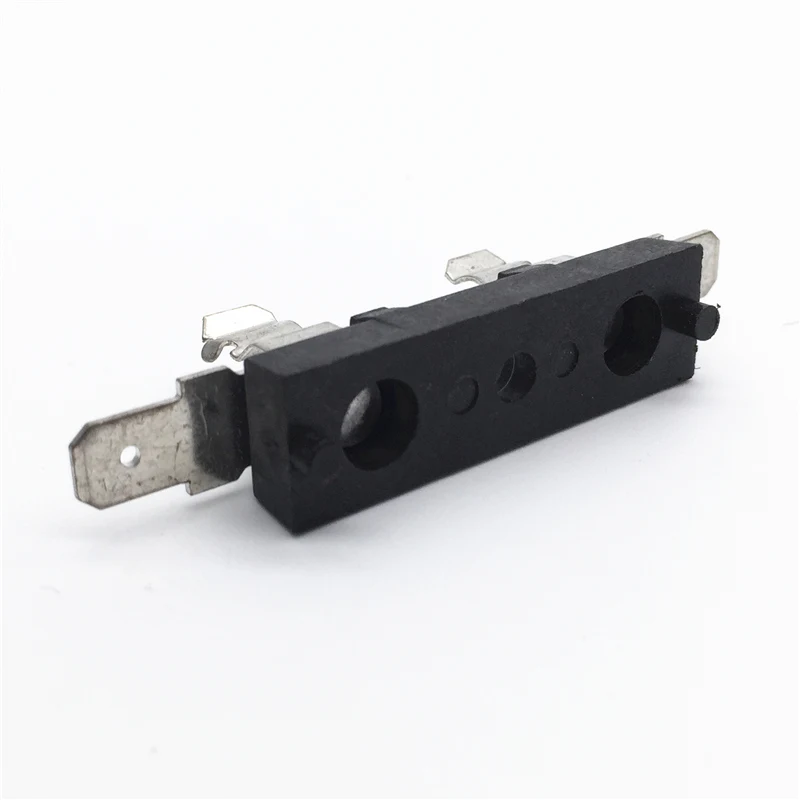 JEF-511/Тайвань Держатель предохранителя/фенольный(UL пламя: 94V-2)/25A 250V 6*30mm/предохранители/2 шт в упаковке/без предохранителя внутри