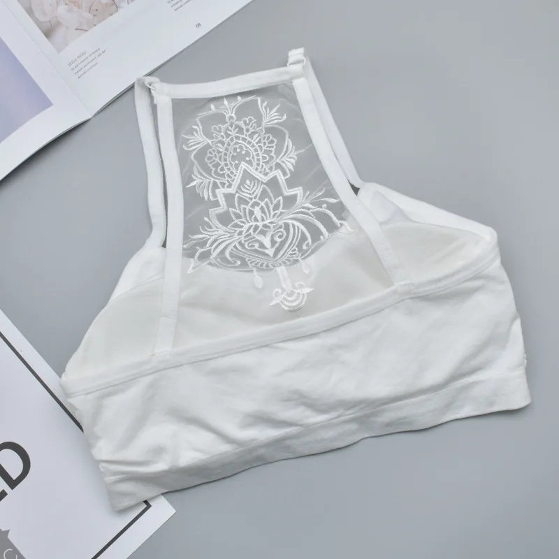 Укороченные женские топы без бретелек кружевное женское нижнее белье с принтом