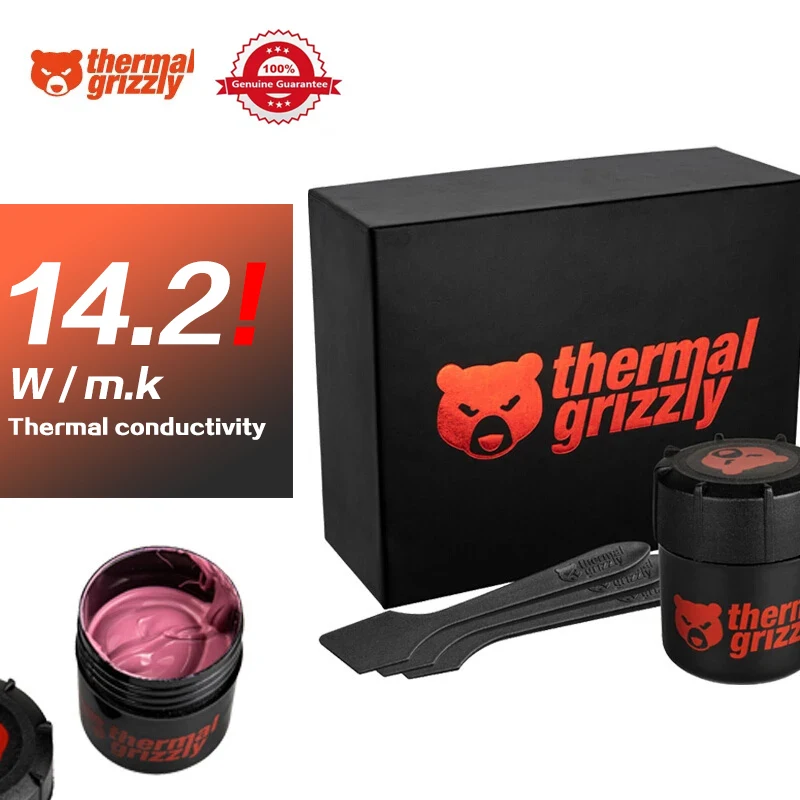 Pasta Térmica Térmica Térmica Térmica de Kryonaut do Grizzly para o Refrigerador do Processador Central Gpu Graxa Refrigerando Composta do Silicone da Grande Capacidade 1g 5.5g 11g