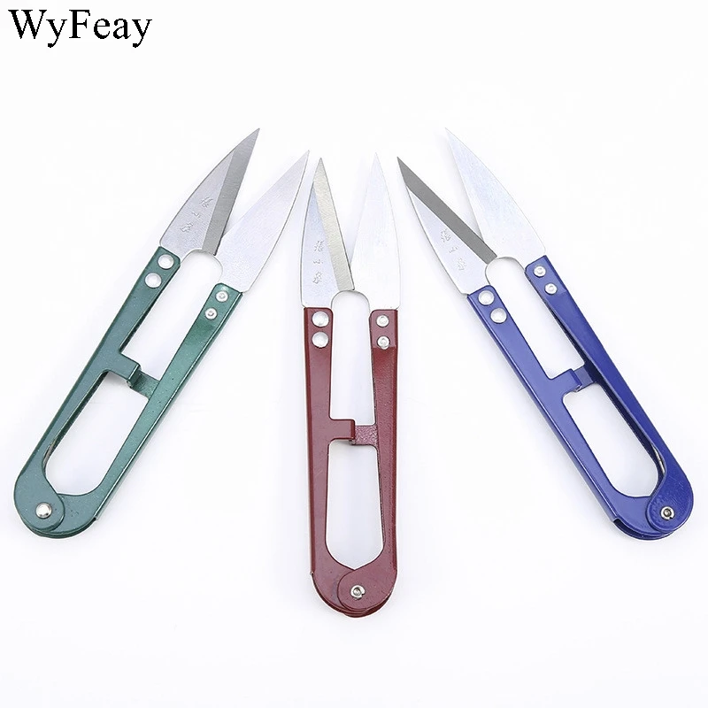 Sewing Scissors Tailor Scissors Craft Scissors Sewing Supplies 12.5cm 5 " Large Yarn Shears Cutting Sewing Thread Scissors Shears DIY Cross Stitch Embroidery Tailor's Scissors Fabric Supplies