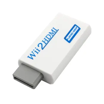 

Wii2hdmi 3.5mm Audio Box for Wii-link Hassle Free Plug and Play for Mando Wii to HDMI 1080p Converter Adapter Nintendo TNS-865