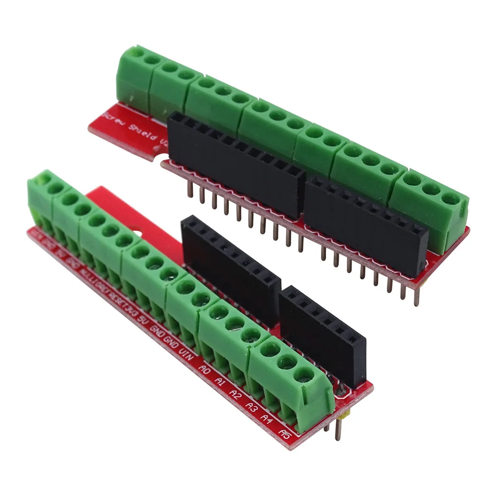 Плата расширения для кабинета Screw Shield V2 (двойная поддержка) arduino UNO R3 | Электронные