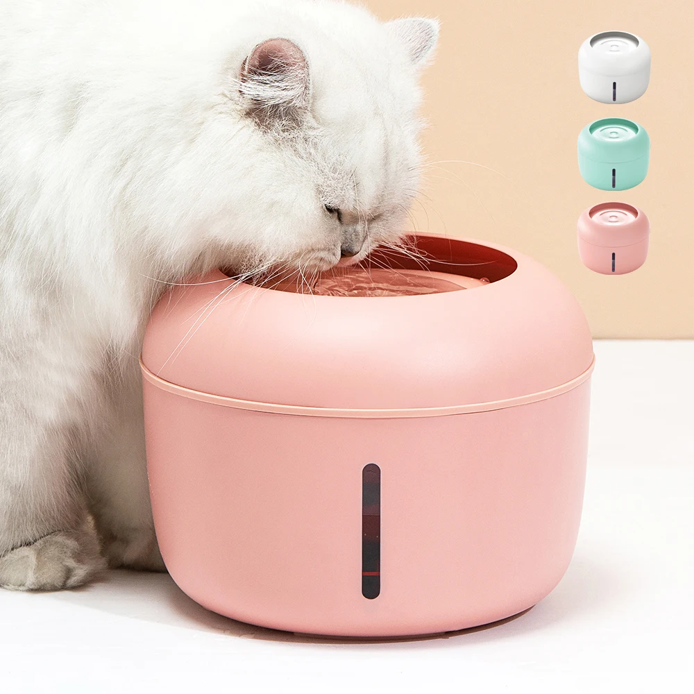 2.5l Pet Cat Fountain Drinking Automatic Cat Fountain Water Drinking