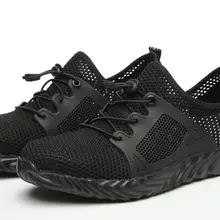 KINGUARD защитная обувь модный дизайн анти-масло анти-прокол анти-разбивание стальной носок крышка промежуточная подошва из кевлара резиновая подошва